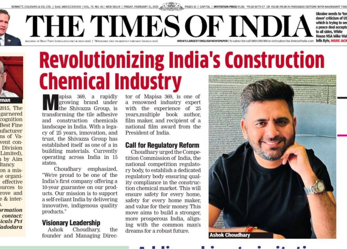 Times Business Award With At “Times Business Award”