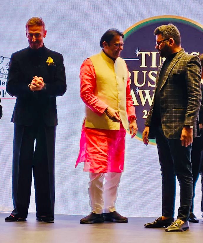 Times Business Award With At “Times Business Award”