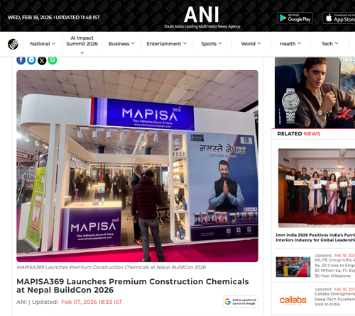 MAPISA369 Launches Premium Construction Chemicals at Nepal BuildCon 2026